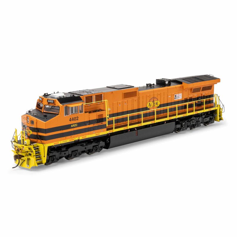 HO GE Dash 9-44CW Locomotive with DCC & Sound ARZC with Heralds & OLS Logo #4402