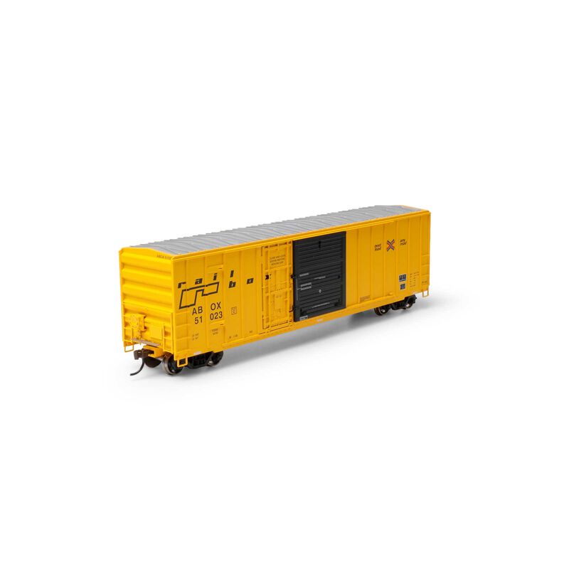 Athearn HO 50' FMC 5277 Combo Door Box Car, ABOX 'Late' #51023 Athearn HO 50' FMC 5277 Combo Door Box Car, ABOX 'Late' #51023