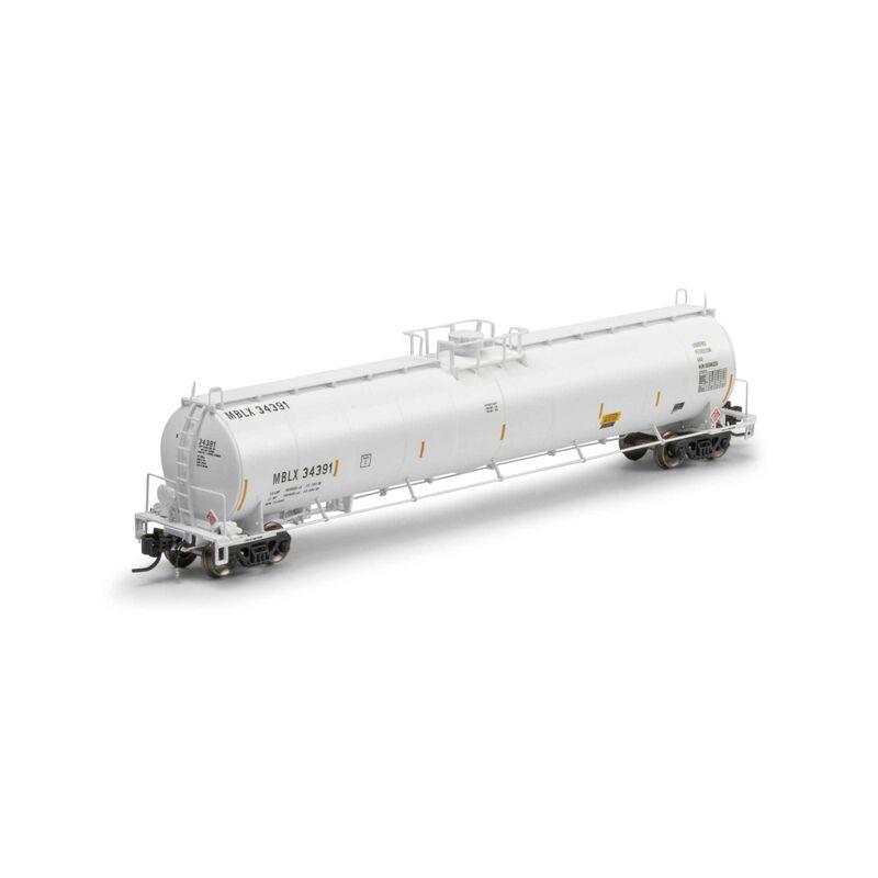 Athearn Genesis N UTC 33K LPG Tank Car- Early, MBLX #34391 Athearn Genesis N UTC 33K LPG Tank Car- Early, MBLX #34391