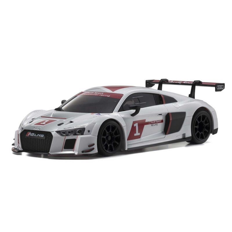 Kyosho MINIZ RWD Audi R8 LMS 2015 2WD RTR, White Horizon Hobby