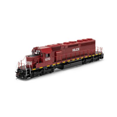 HO SD40-2 Locomotive with DCC & Sound, HLCX #6210 HO SD40-2 Locomotive with DCC & Sound, HLCX #6210