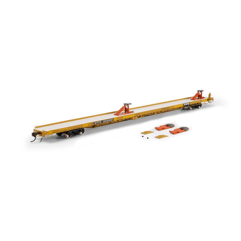 Athearn Genesis HO GEN F89-F Flat Car, WTTX 'Twin 45' #930102