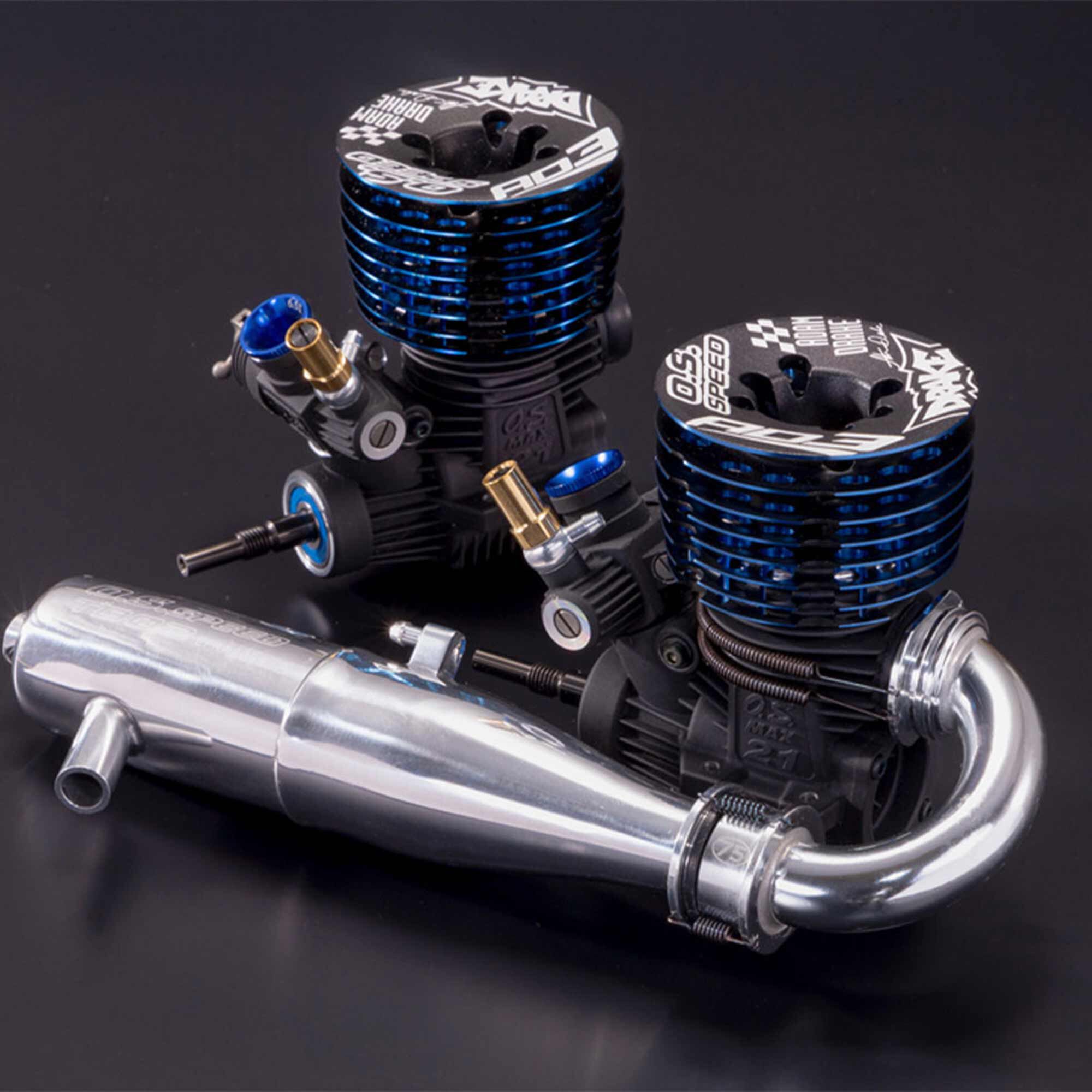 【名入れ無料】 OS Engines O.S. Speed B21 Adam Drake Edition 3, 1/8 Buggy エンジン