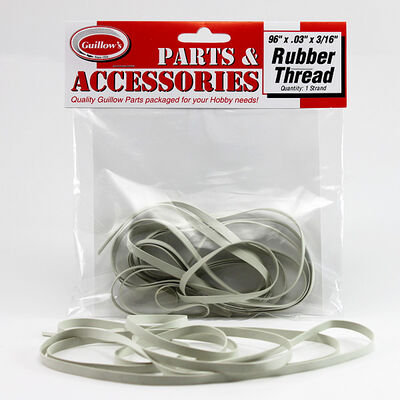 96"x.03"x3/16" Rubber Thread 96"x.03"x3/16" Rubber Thread