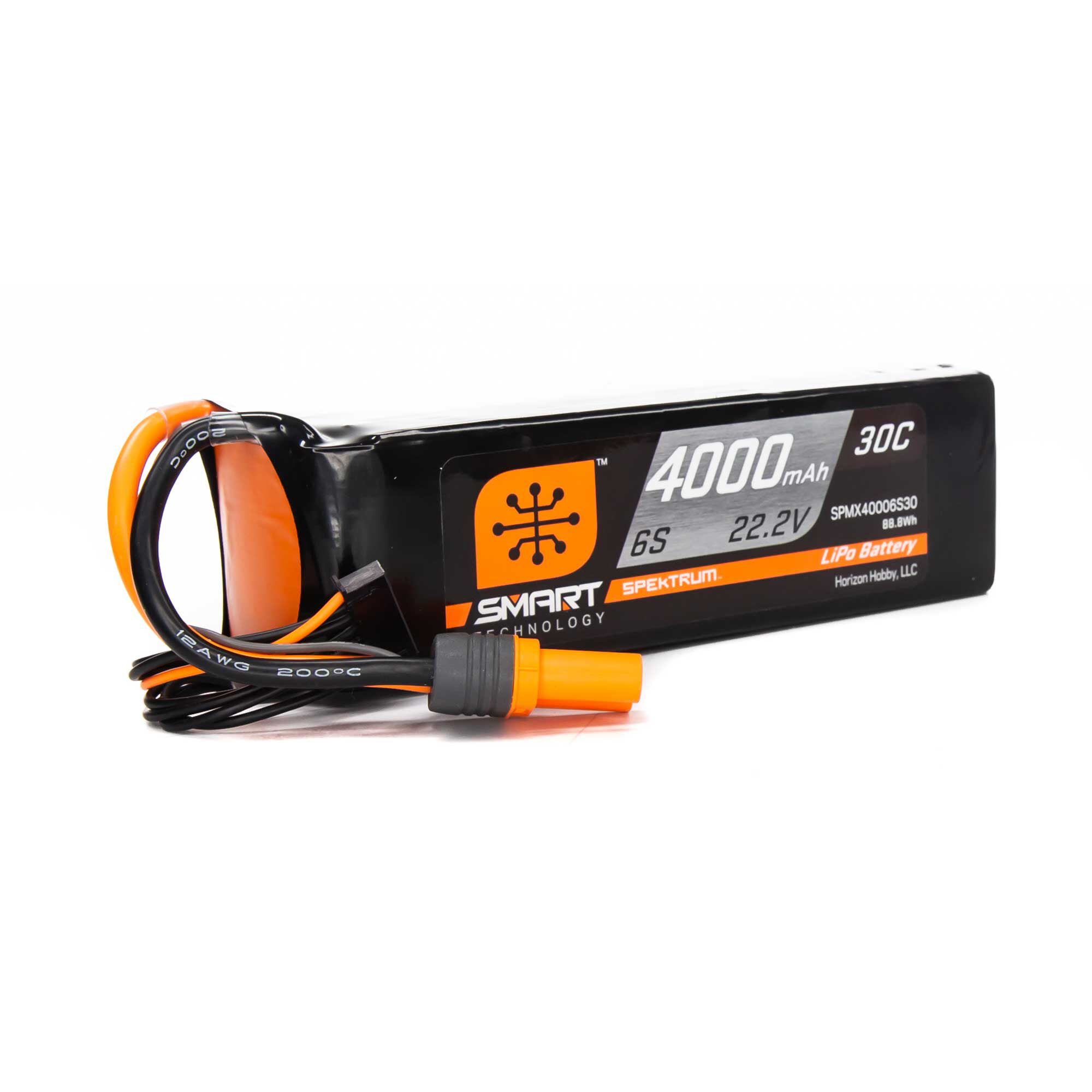 Spektrum 7000mAh 6S 22.2V SMART G2 30C IC5 O-SPMX76S30 O-SPMX76S30