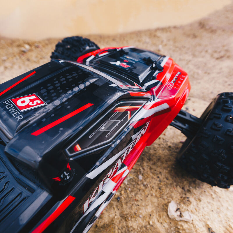1/8 KRATON 6S BLX 4WD Brushless Speed Monster Truck with Spektrum RTR, Red