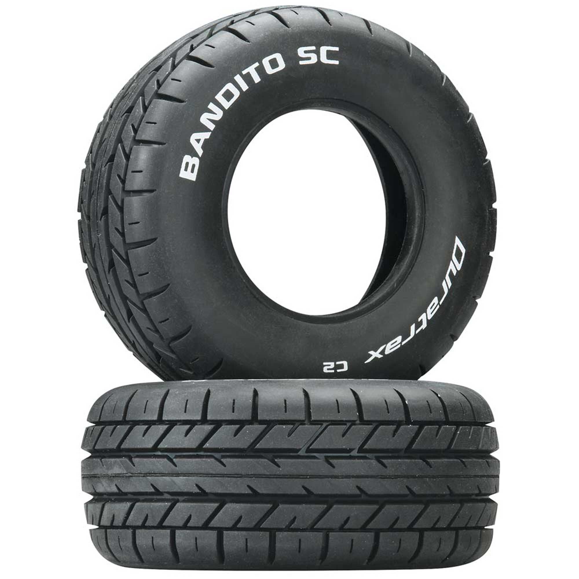 Duratrax Bandito SC Tire C2 Mounted ASC SC10 4x4 2  DTXC3702