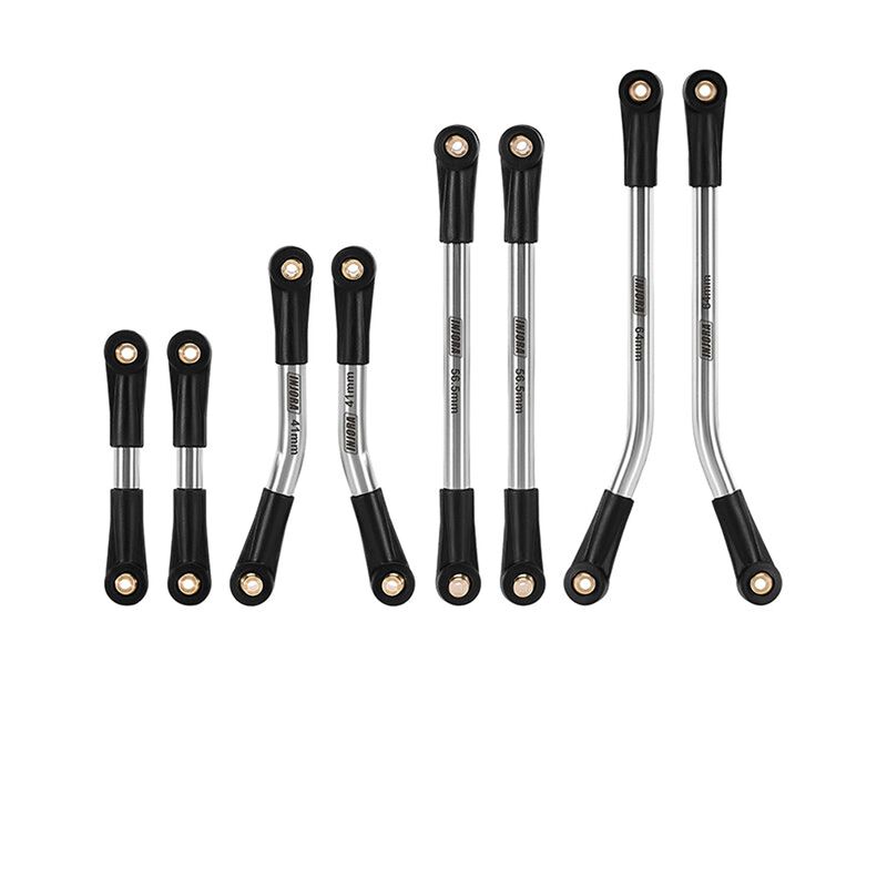 INJORA Stainless Steel High Clearance Link Set, 1/24 Axial SCX24 GX470