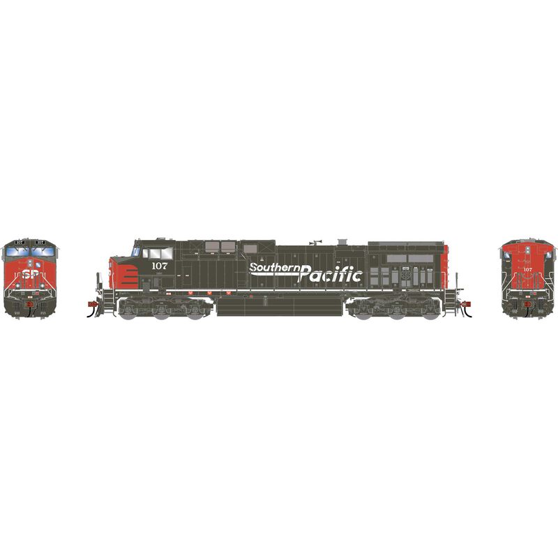 HO GEN AC4400CW Locomotive w/DCC & Sound, SP #107
