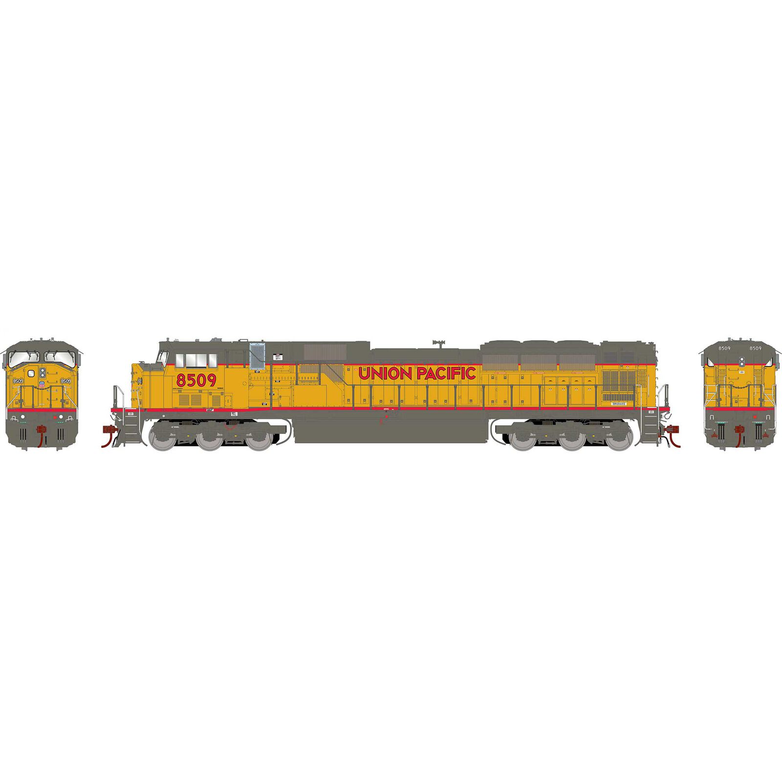 HO G2 SD90MAC-H Phase I with DCC & Sound, UP #8509