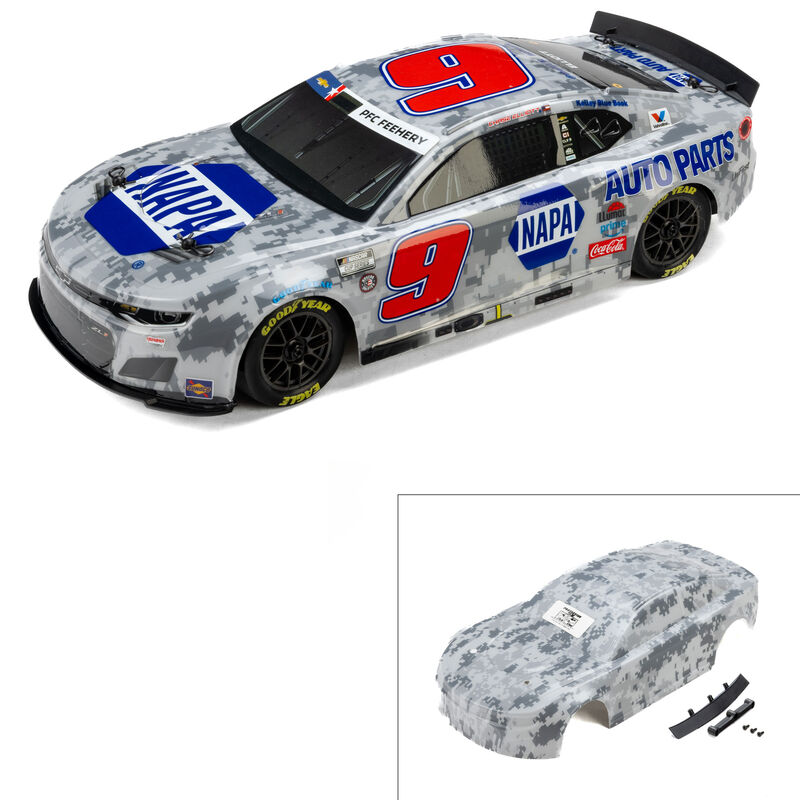 Limited Edition Elliott #9 NAPA Charlotte 2025 Body: Losi NASCAR