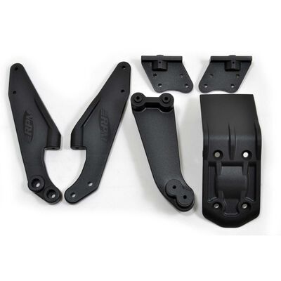 HD v2 Wing Mounts - Black: ARRMA Kraton 6S EXB v2 HD v2 Wing Mounts - Black: ARRMA Kraton 6S EXB v2