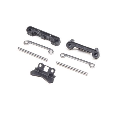 Rear Pivots & Bumper: Mini-T 2.0, Mini-B Rear Pivots & Bumper: Mini-T 2.0, Mini-B