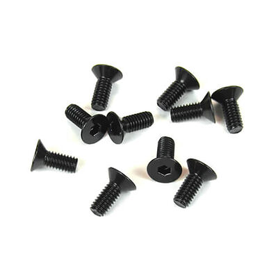 M4x12mm Flat Head Screws, Black (10) M4x12mm Flat Head Screws, Black (10)