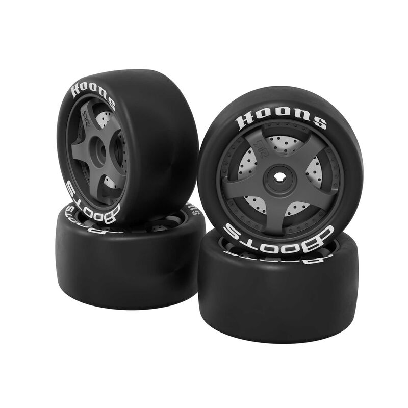 ARRMA dBoots Hoons 28/055 1.65 (White) 5-Spoke 12mm Hex (4pcs)