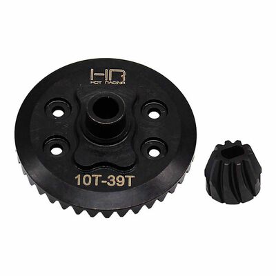 Steel Rear Helical 39T Ring Gear & 10T Pinion Gear Set, 1/16 Traxxas Mini XRT Steel Rear Helical 39T Ring Gear & 10T Pinion Gear Set, 1/16 Traxxas Mini XRT