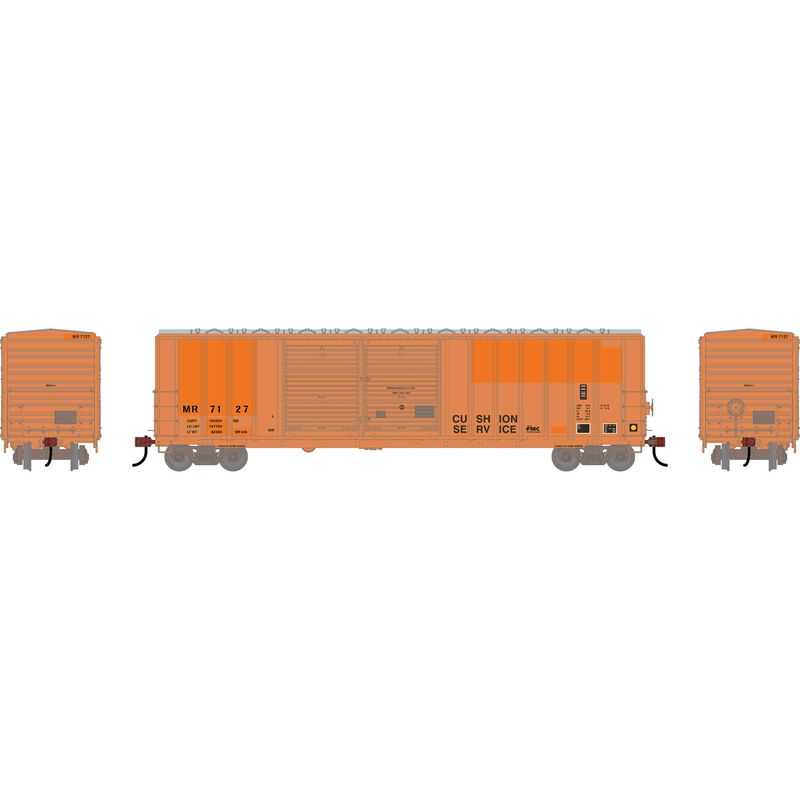 Athearn HO ATH 50' FMC 5077 DD Offset Box Car, Primed For Grime MR 'Ex-COP' #7127