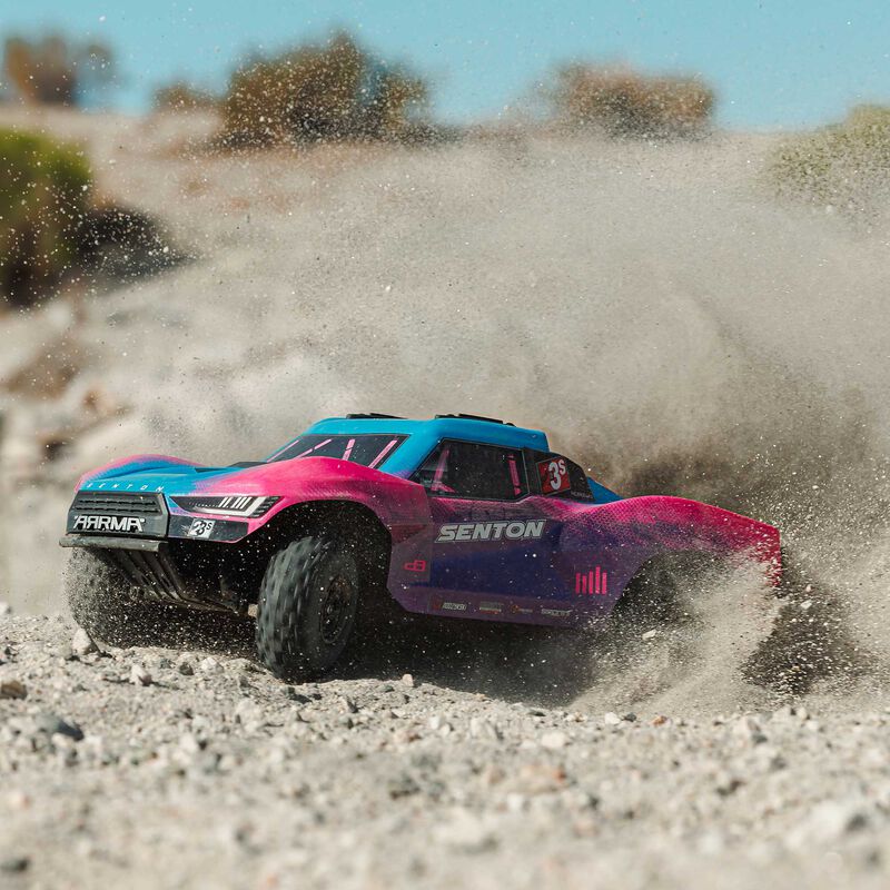 ARRMA 1/10 SENTON 223S DSC 4X4 RTR Brushless Short Course Truck, Yellow