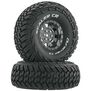 Scaler CR C3 Mounted 1.9" Crawler Tires, Chrome (2)