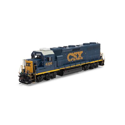 HO GP39-2 Locomotive with DCC & Sound, CSX/YN3 #4300 HO GP39-2 Locomotive with DCC & Sound, CSX/YN3 #4300