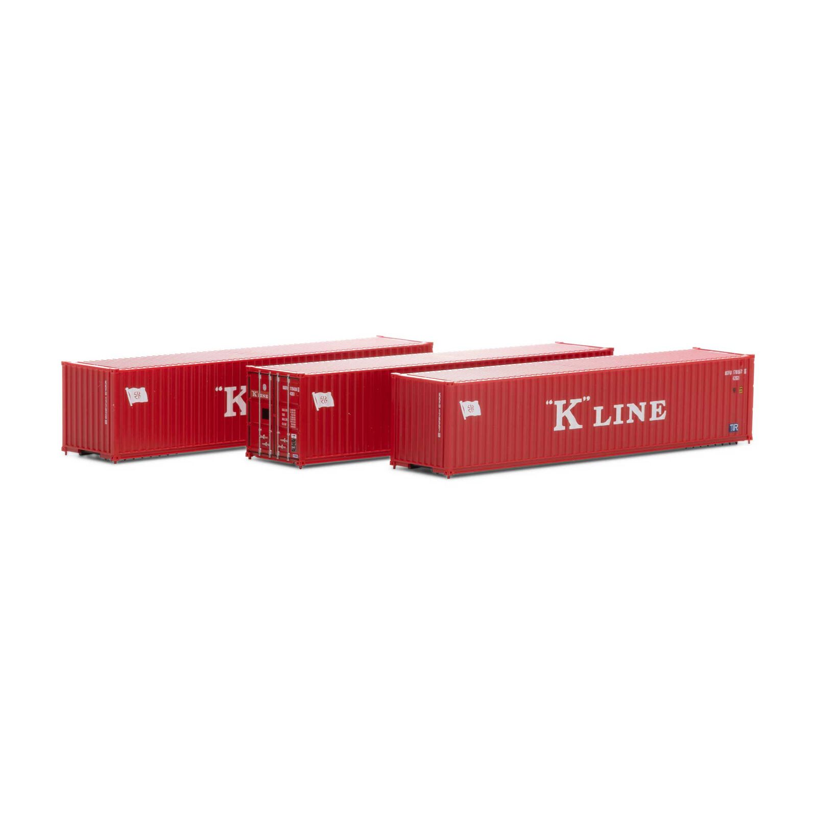 N 40' Corrugated Low-Cube Container, K Line #2 (3)
