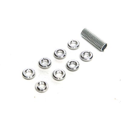 Radio Silver Switch Nuts (8) & Wrench Radio Silver Switch Nuts (8) & Wrench