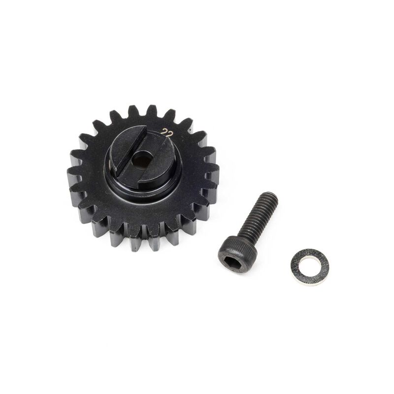 Losi Pinion Gear and Hardware, 22T 1.5M: 5IVE-T 3.0