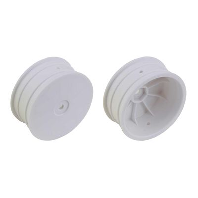 1/10 2.2" 4x4 Front Buggy Wheels, White (2) 1/10 2.2" 4x4 Front Buggy Wheels, White (2)