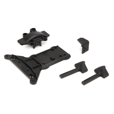 Gear Cover/Kick Plate/Battery Mounts: 1/10 4WD All Gear Cover/Kick Plate/Battery Mounts: 1/10 4WD All