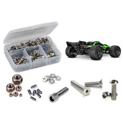 Stainless Steel Screw Kit, 1/6 Traxxas XRT Stainless Steel Screw Kit, 1/6 Traxxas XRT