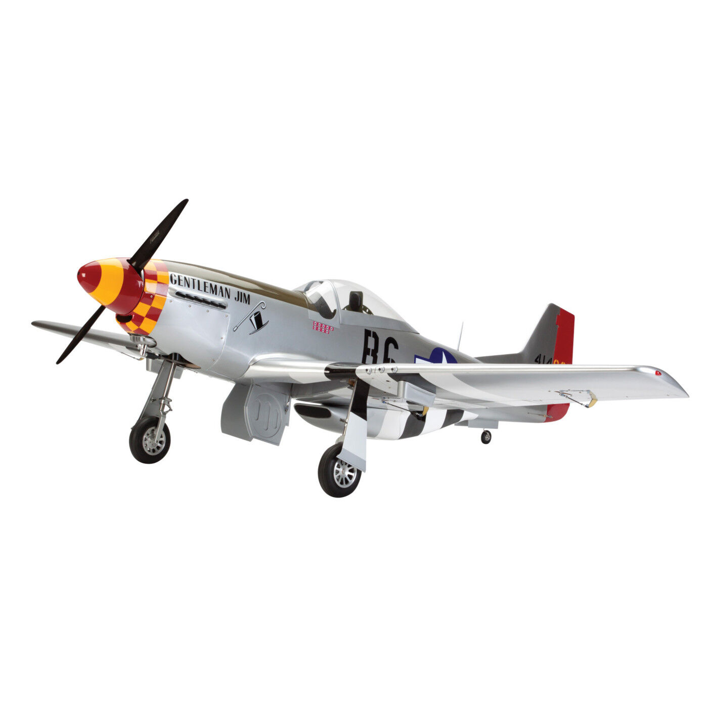 89" wingspan P-51D Mustang R/c Plane short kit/semi kit and plans 