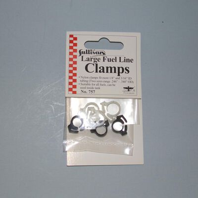 Fuel Line Clamps for 1/8" - 5/ Fuel Line Clamps for 1/8" - 5/