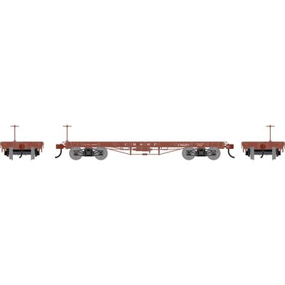 HO ATH 36' Flat Car, MILW #13220 HO ATH 36' Flat Car, MILW #13220