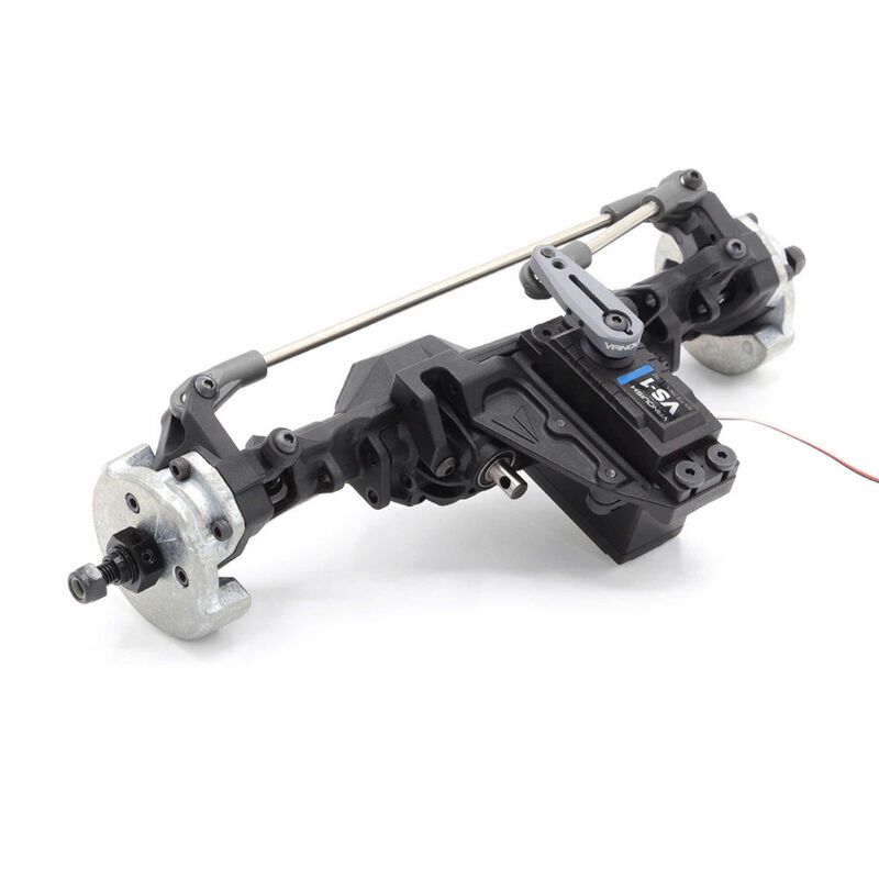 Kit Conversion Stubby Vanquish VPS10402 – Pour Châssis VRD, échelle 1:10, électrique, Noir