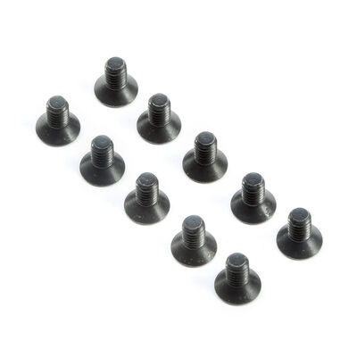 Flat Head Screws M4 x 8mm (10) Flat Head Screws M4 x 8mm (10)