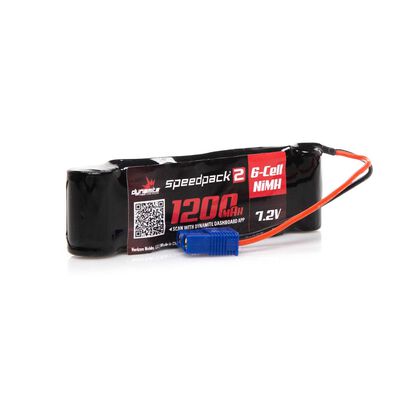 Speedpack2 7.2V 1200mAh 6C NiMH, EC3 Speedpack2 7.2V 1200mAh 6C NiMH, EC3