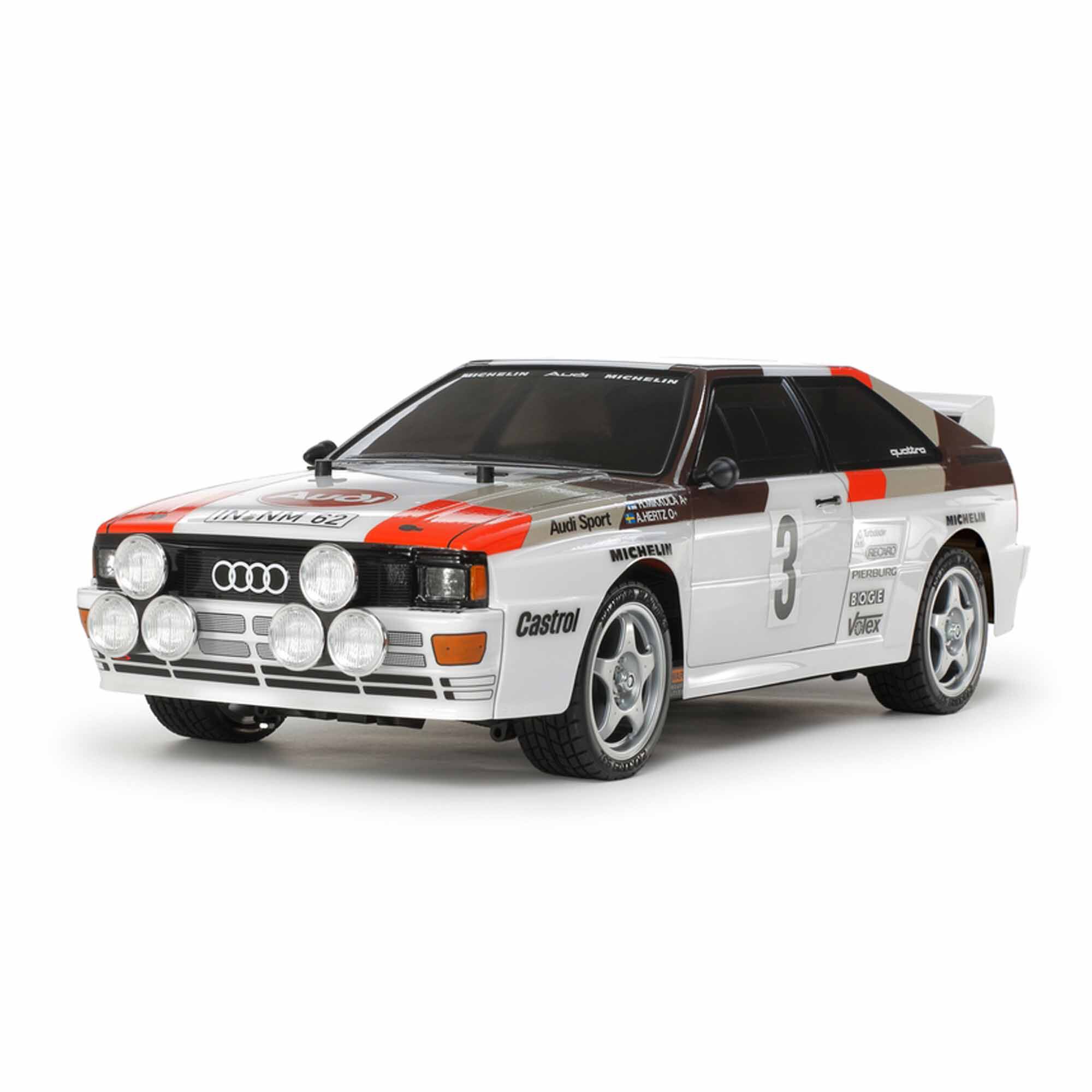 Tamiya 1/10 Audi Quattro AZ 4WD TT-02 Kit | Horizon Hobby