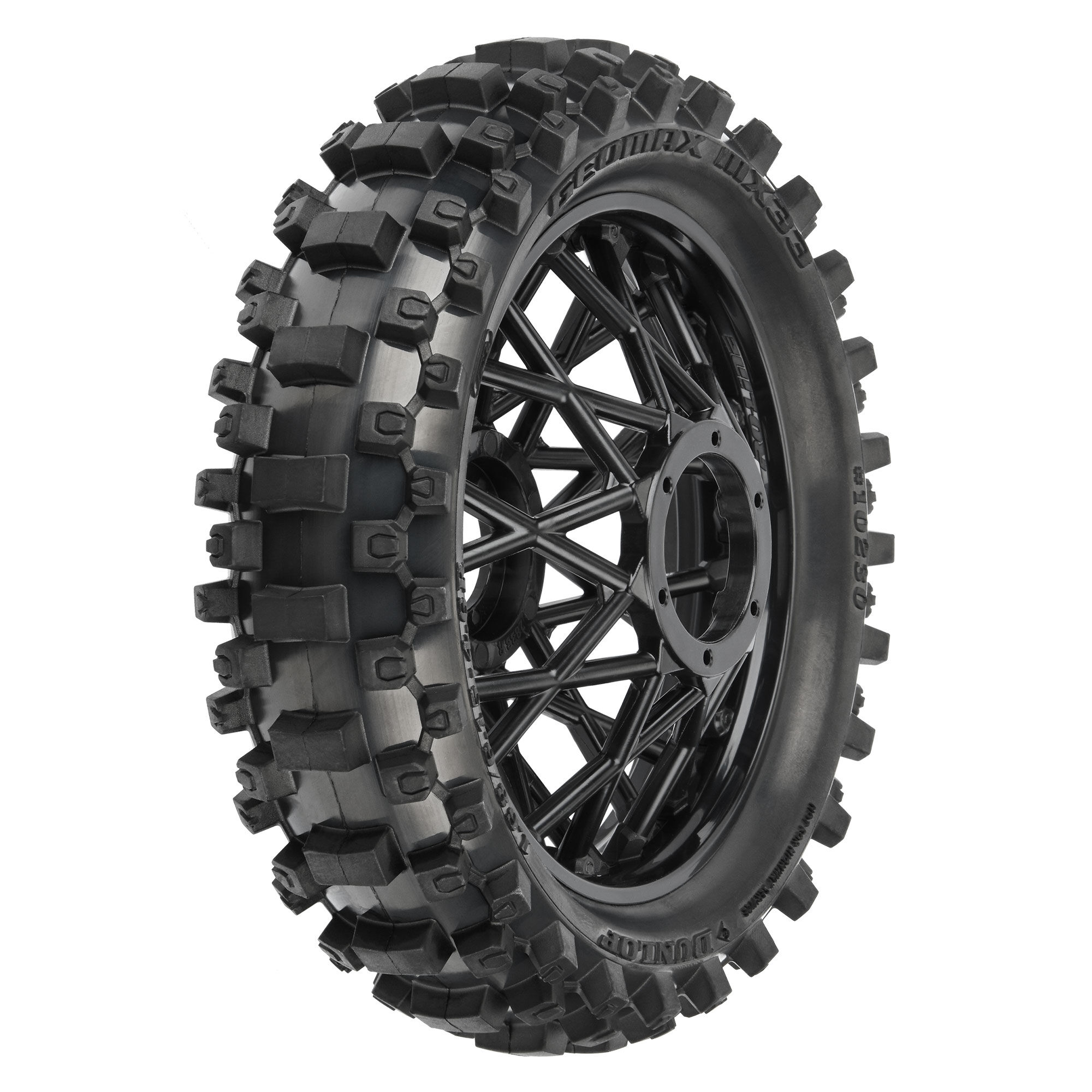 Pro-Line Racing 1/4 Dunlop Geomax MX33 CR4 Rear Tire MTD Black