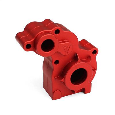 SCX10 Aluminum Transmission Housing Red Anodized SCX10 Aluminum Transmission Housing Red Anodized