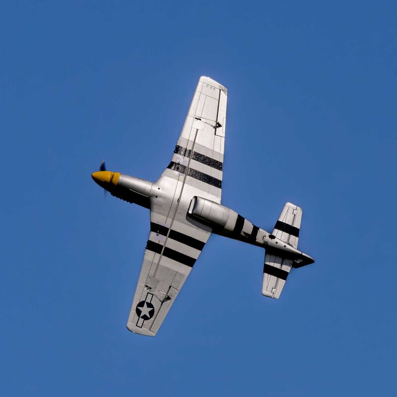 [�˾���ũ] EFL02650 [E-FLITE(Blade)] P-51D Mustang 1.0m BNF Basic with AS3X and SAFE Select 8