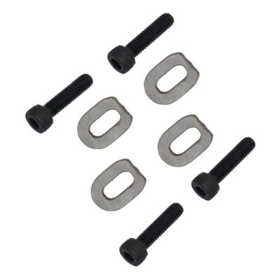 Stainless Steel Motor Mount Oval Washer: Traxxas X-Maxx Stainless Steel Motor Mount Oval Washer: Traxxas X-Maxx