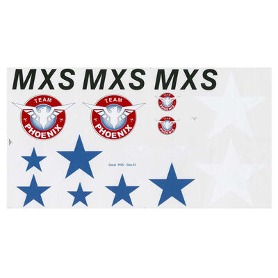 Decal MXS .46-.55 GP EP 1 5 Scale ARF Decal MXS .46-.55 GP EP 1 5 Scale ARF