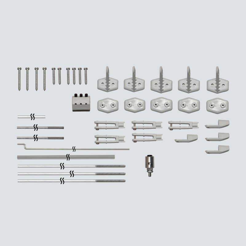 Phoenix Model Control linkages for FOCKE WULF 55'' V2 Phoenix Model Control linkages for FOCKE WULF 55'' V2