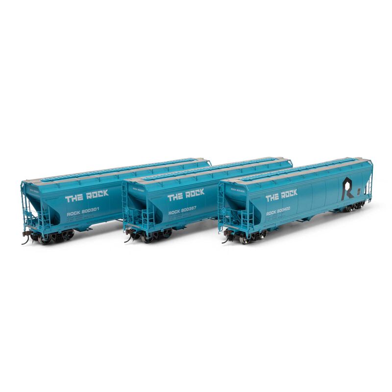 HO ACF4600 Covered Hoppers, RI #800301/800367/800400 (3)