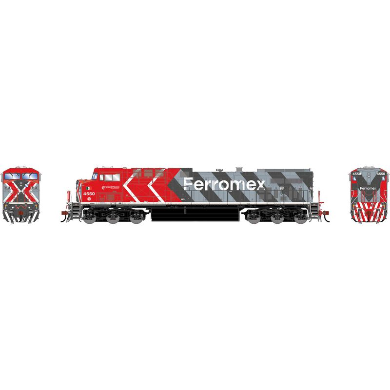 HO GEN AC4400CW Locomotive w/DCC & Sound, FXE 'Zebra' #4550