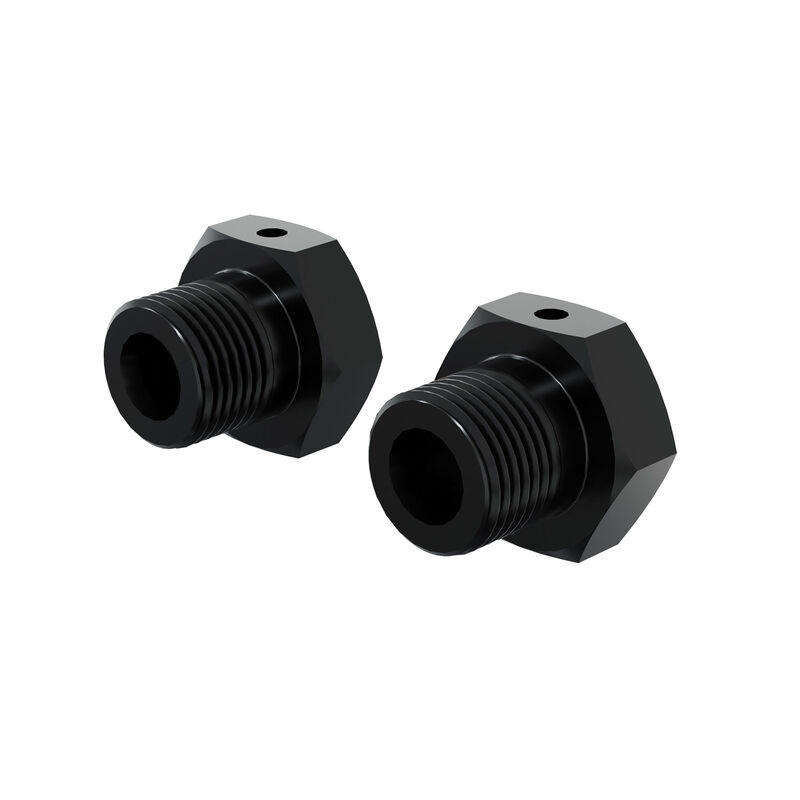 ARRMA Wheel Hex 17mm, Anodized Aluminum (2pcs), Black ARRMA Wheel Hex 17mm, Anodized Aluminum (2pcs), Black