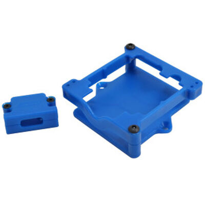 ESC Cage, Blue: Sidewinder 3, SLH, ST, RU, BA ESC Cage, Blue: Sidewinder 3, SLH, ST, RU, BA