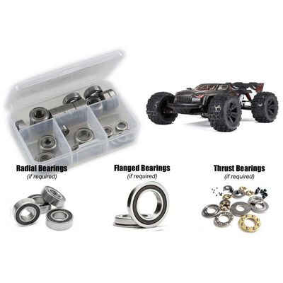 ARRMA Kraton 6s BLX Extreme Bash(#ARA8708) Rubber Shielded Bearing Kit ARRMA Kraton 6s BLX Extreme Bash(#ARA8708) Rubber Shielded Bearing Kit