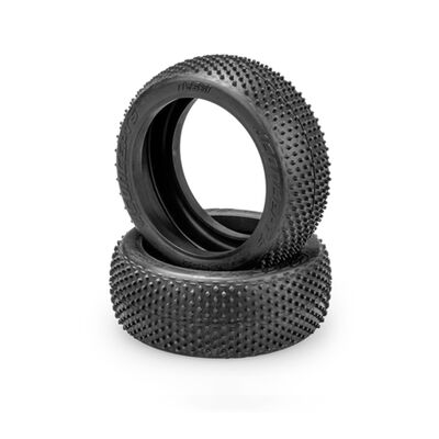 1/8 Nessi 83mm Buggy Tires and Inserts, Pink Compound (2) 1/8 Nessi 83mm Buggy Tires and Inserts, Pink Compound (2)