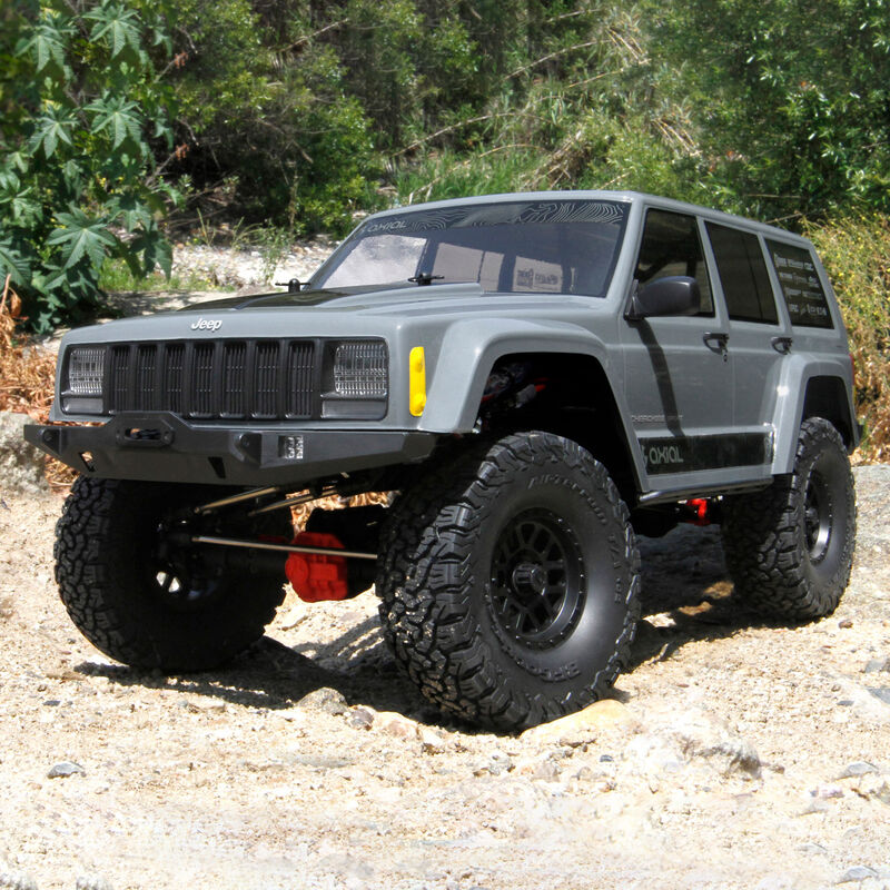 Axial 1/10 SCX10 II Jeep Cherokee 4WD Rock Crawler Brushed RTR ...